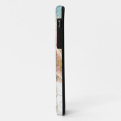 Paarse en blauwe scheurwand Case-Mate iPhone case (Achterkant/links)