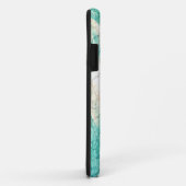 Paarse en blauwe scheurwand Case-Mate iPhone case (Achterkant/rechts)