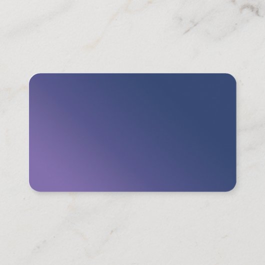 Paarse en blauwe Schoonmaak Service Visitekaartje (Achterkant)