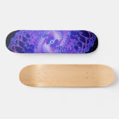 Paarse en blauwe spieren: Skateboard (Horizontaal)