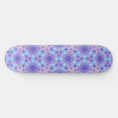 Paarse en Blauwe Tie Dye Pattern Persoonlijk Skateboard (Horizontaal)