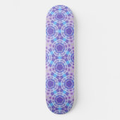Paarse en Blauwe Tie Dye Pattern Persoonlijk Skateboard (Voorkant)