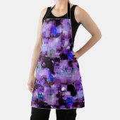 Paarse en Blauwe Volledige Schort (Insitu)