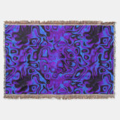 Paarse en blauwe vuursteen deken (Voorkant)