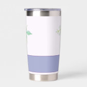 Paarse en blauwe waterverf onaanpasbaar geïsoleerde drinkbeker (Rechts)