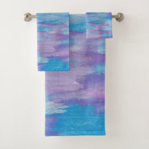 Paarse en blauwe wervelkolom
