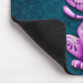 Paarse en blauwe Zombie Sugar Kitten Muismat (Hoek)