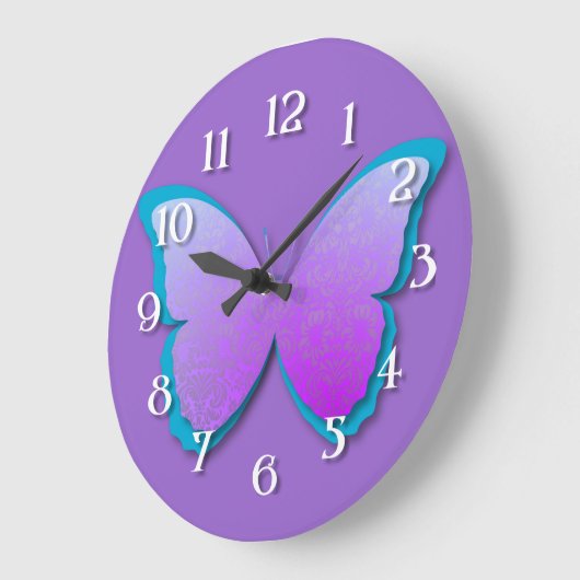 Paarse en Blauwgroen Damasvesvlinder Grote Klok (Hoek)