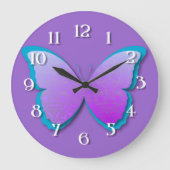 Paarse en Blauwgroen Damasvesvlinder Grote Klok (Voorkant)