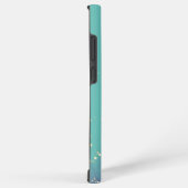 Paarse en Blauwgroen Glam Chic Samsung Galaxy Hoesje (Rechterkant)