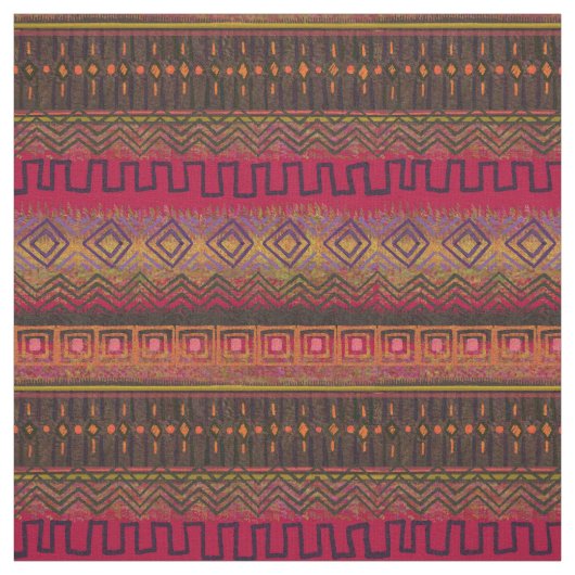 Paarse en bruine kleding stof (Swatch)