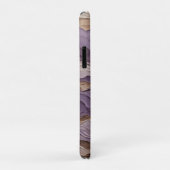 Paarse en bruine Mystic Mountain Case-Mate iPhone Case (Achterkant/rechts)
