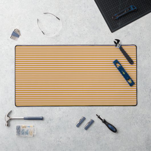 Paarse en bruine strepen bureaumat (Werkstation)