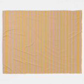 Paarse en bruine strepen fleece deken (Voorkant (Horizontaal))