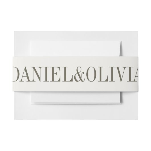 Paarse en Crème Bloemen Bordered Wedding Uitnodigingen Wikkel (Voorkant Voorbeeld)