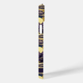 Paarse en Geel Japans landschap Case-Mate iPhone Case (Achterkant / Rechts)