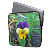 Paarse en gele elektronische tas (Voorkant Links)