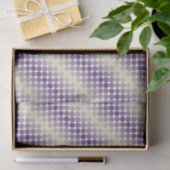 Paarse en Gele Gradiëntcirkels Tissuepapier (Geschenk)