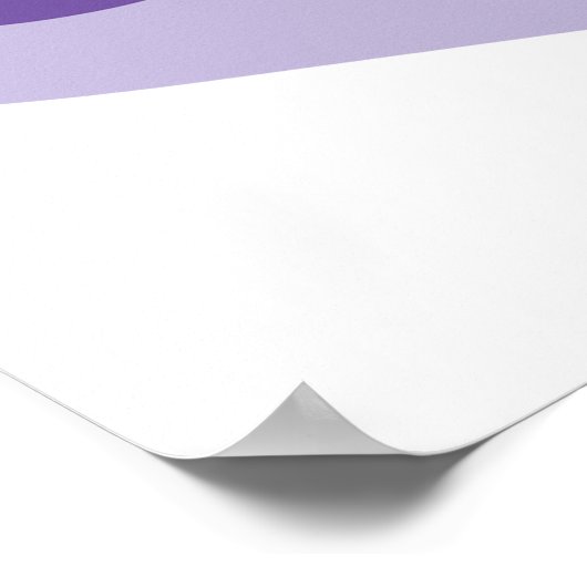 Paarse en gele ketels icoon poster (Hoek)