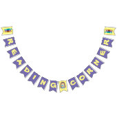 Paarse en gele leeshoek banner (Alle)