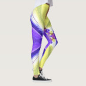 Paarse en gele Leggings (Rechts)