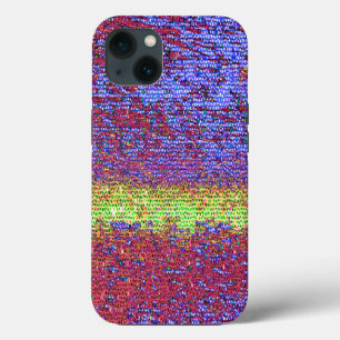 Paarse en gele mozaïek Case-Mate iPhone-hoes iPhone Case