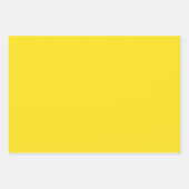 Paarse en gele Pansey Flowers Inpakpapier Vel (Voorkant 3)