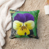 Paarse en gele speldenkussen kussen (Deken)