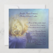 Paarse en gele uitnodiging voor weddenschappen (Voorkant)