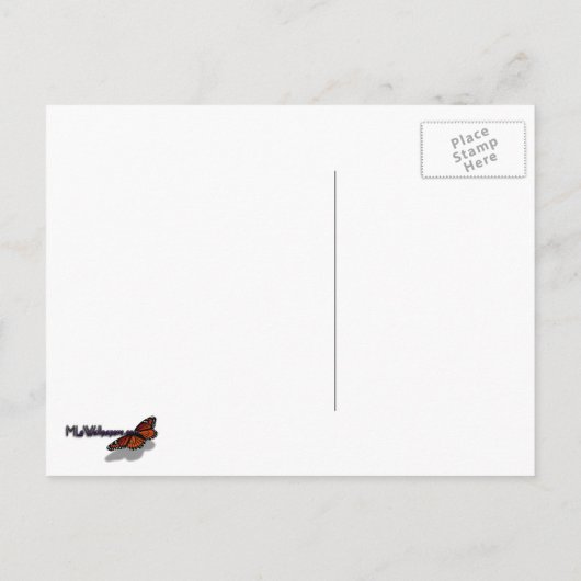 Paarse en Gele Viola's Kleurrijke Bloemen Briefkaart (Achterkant)