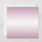 Paarse en Gold 95e uitnodiging van de Birthday Par (Achterkant)