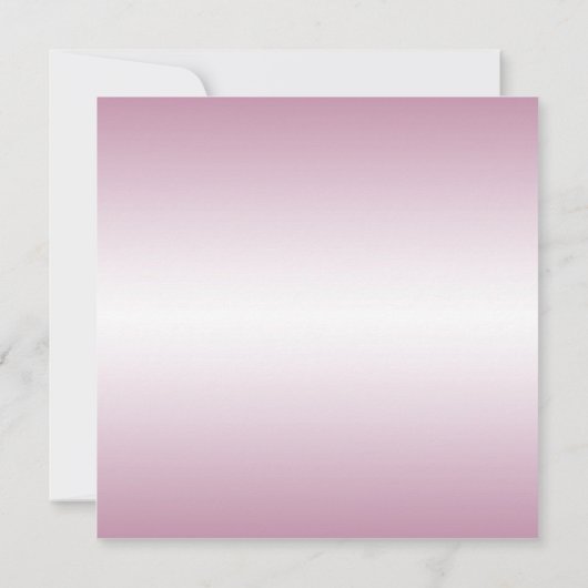 Paarse en Gold 95e uitnodiging van de Birthday Par (Achterkant)