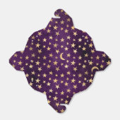 Paarse en Gold  wizard voor gedempte grunge Bedankdoosjes (Uitgevouwen)