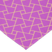 Paarse en goudachtige islamitische patroontablet tafelkleed (Gekanteld)