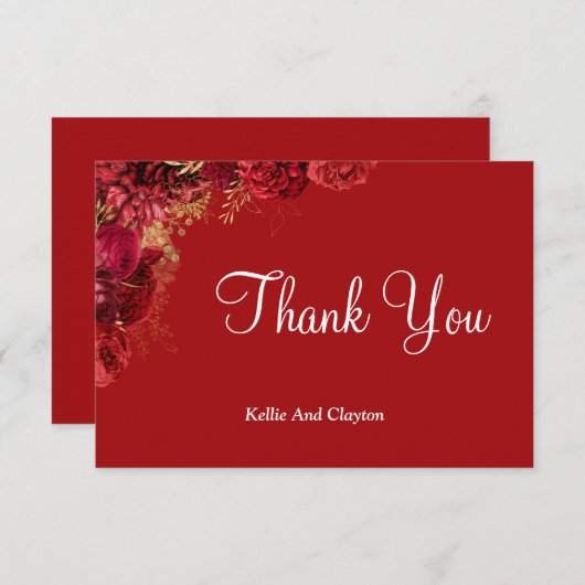 Paarse en goudbloemen (Voorkant / Achterkant)