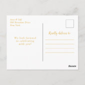 Paarse en gouden Agaat Marmer Verjaardagsfeest Briefkaart (Achterkant)