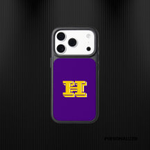 Paarse en gouden collegekleuren stevige Otterbox 