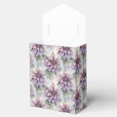 Paarse en gouden elegantie bedankdoosjes (Geopend)