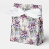 Paarse en gouden elegantie bedankdoosjes (Voorkant Zijde)