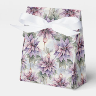 Paarse en gouden elegantie bedankdoosjes