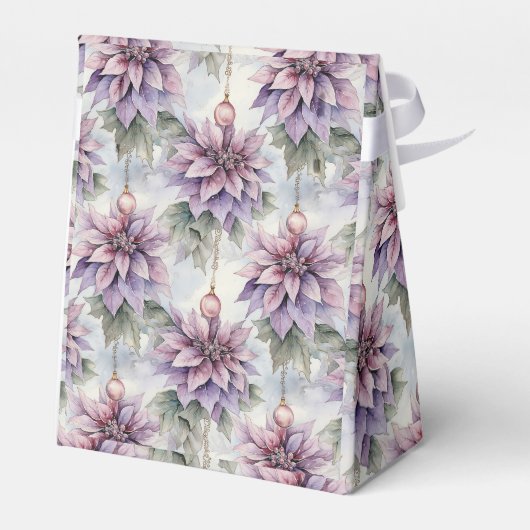 Paarse en gouden elegantie bedankdoosjes (Achterkant)