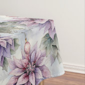 Paarse en gouden elegantie tafelkleed (Voorbeeld)