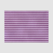 Paarse en gouden folie strepen verjaardagsfeestje tissuepapier (Voorkant)