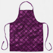 Paarse en gouden luipaard serie ontwerp 20 schort (Voorkant)