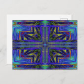 PAARSE EN GOUDEN NASMA 11 BRIEFKAART (Voorkant / Achterkant)