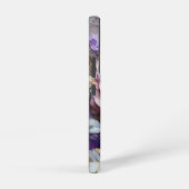 Paarse en gouden reus Rozen Samsung Galaxy Hoesje (Rechterkant)