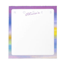 Paarse en Gouden Straal Abstract Notitieboek