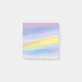 Paarse en Gouden Straal Abstract Post-it® Notes (Voorkant)