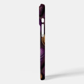 PAARSE EN GOUDEN VALENTIJN HOUDEN VAN HARTEN Case-Mate iPhone CASE (Achterkant / Links)