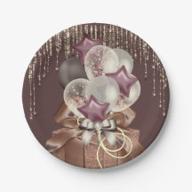 Paarse en gouden viering